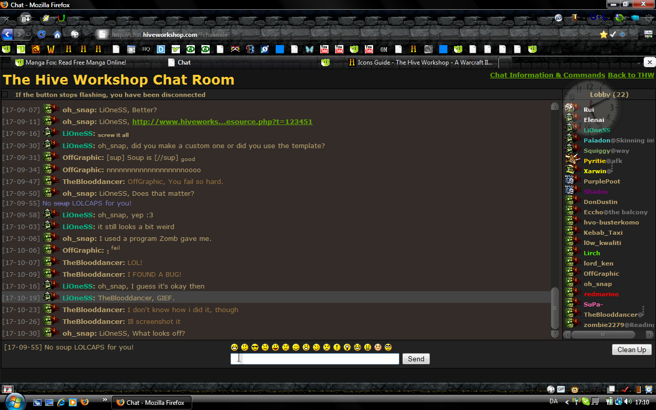 HiveChatBug

NO HIVECHATBUG FOR U!