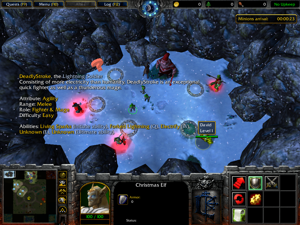 Hive's Heroic Holidays Screenshot 8
(Version 0.09)