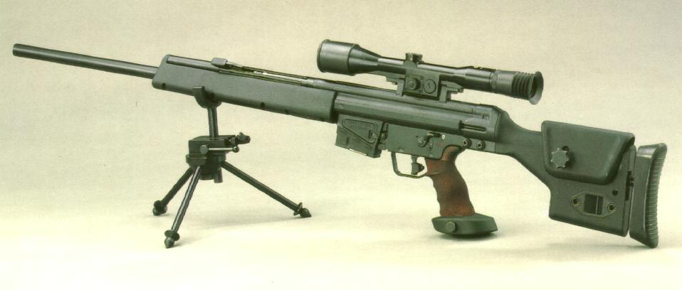 HK PSG-1 tripod mounted