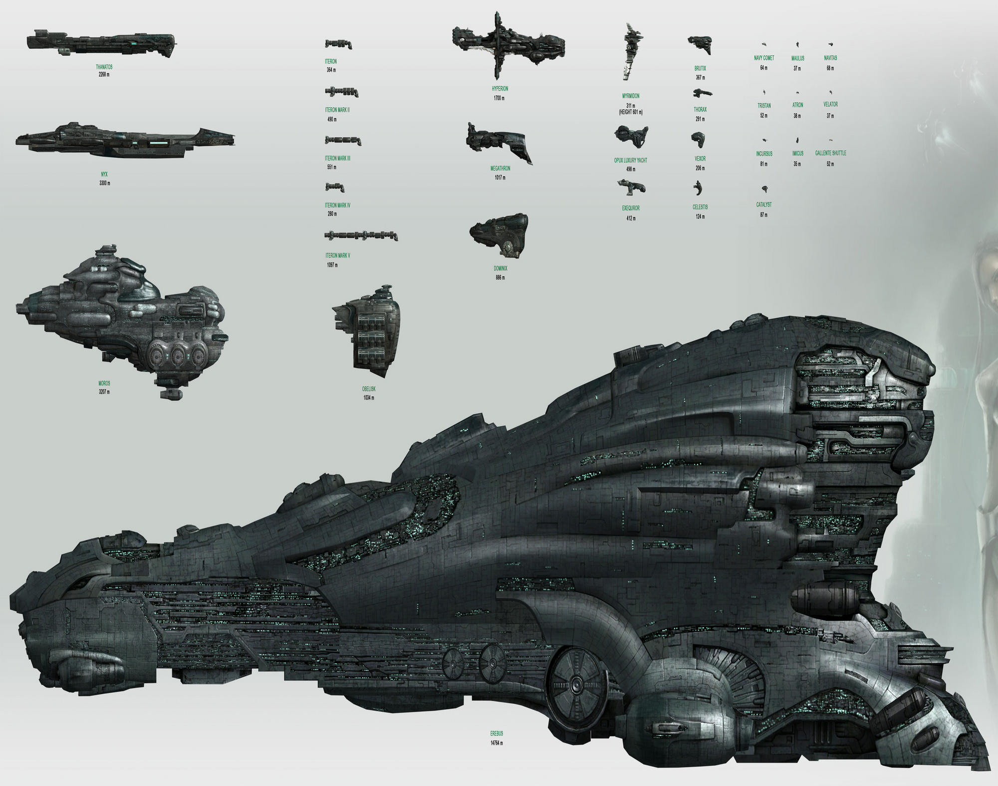 Holis Ships
The energy race of mine.
EVE race "Gallente" as models for Holis ships

Sorry for the big picture.