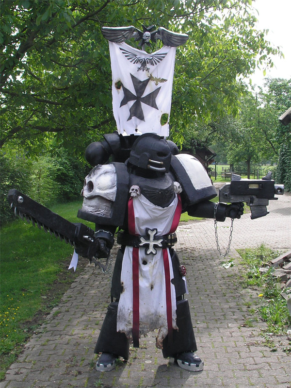 Holy warrior of Terra II by kaaskop.