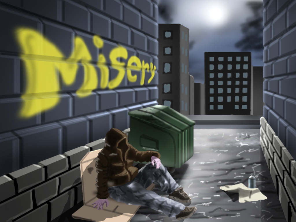 HomelessMan

Picture that I made for Midnighters. He needed assigment for his work, so helped out. Some important details miss...