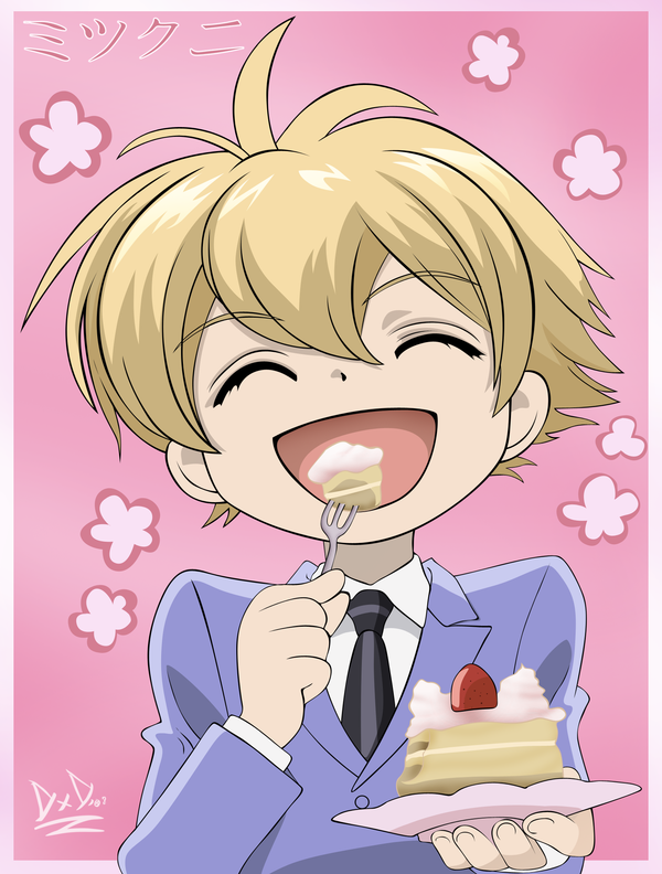 Honey-senpai, you're so sweet and cute!
Beware, that Mythic the Cakemaster will attack you for eating his minions......