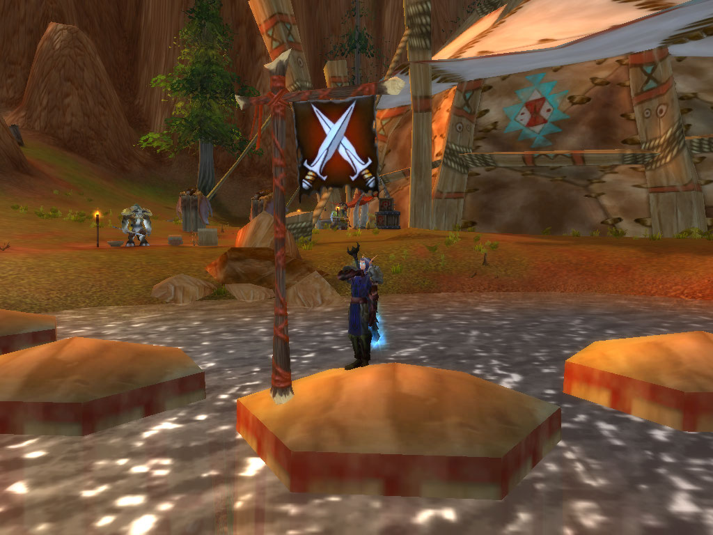 Honor the flag!
(Can you see my stealthed friend?)