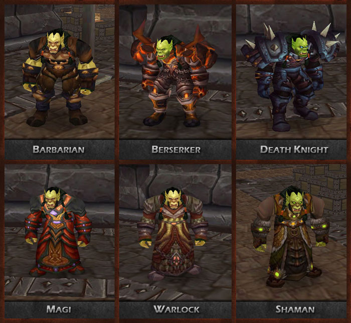 Horde Classes in Editor