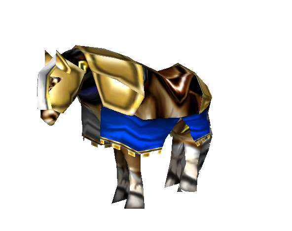 Horse. It's a high poly horse. I planned to make some paladin mounted if I recall.