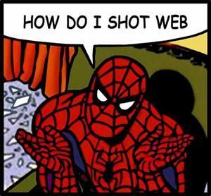 How do I shot web?