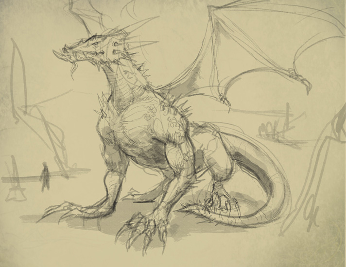 How To Draw Dragon 01
