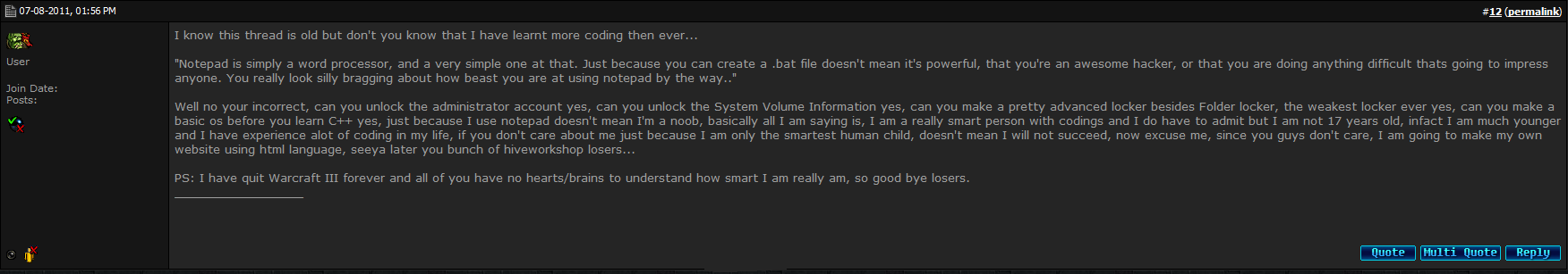 Huge ego much?