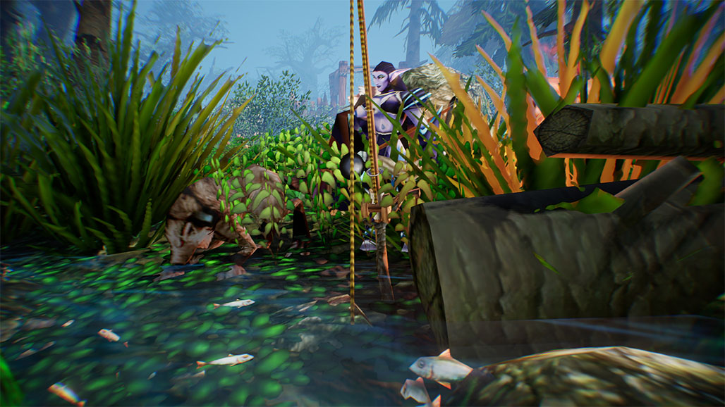 Hunter or Victim: procedural terrain (RenderEdge screenshoot)