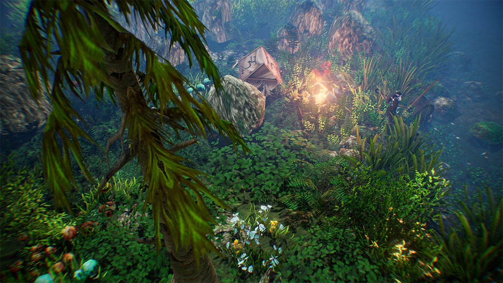 Hunter or Victim: procedural terrain (RenderEdge screenshoot)
