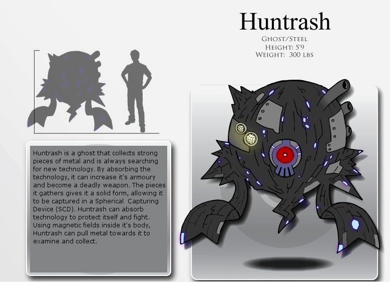 Huntrash the Metal Ghost