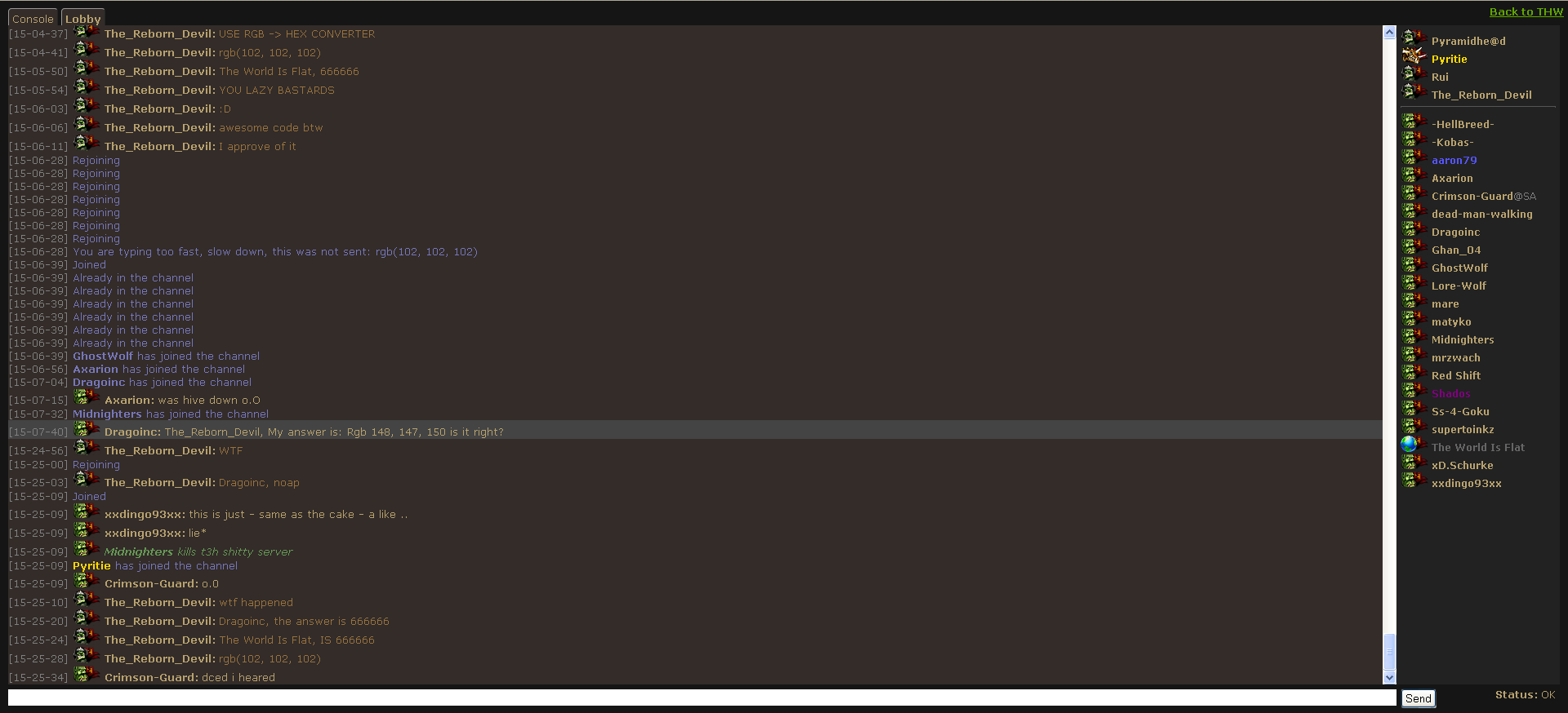 I sense more server fail.