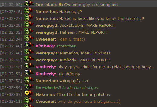 I thought he was gunna kill me:(