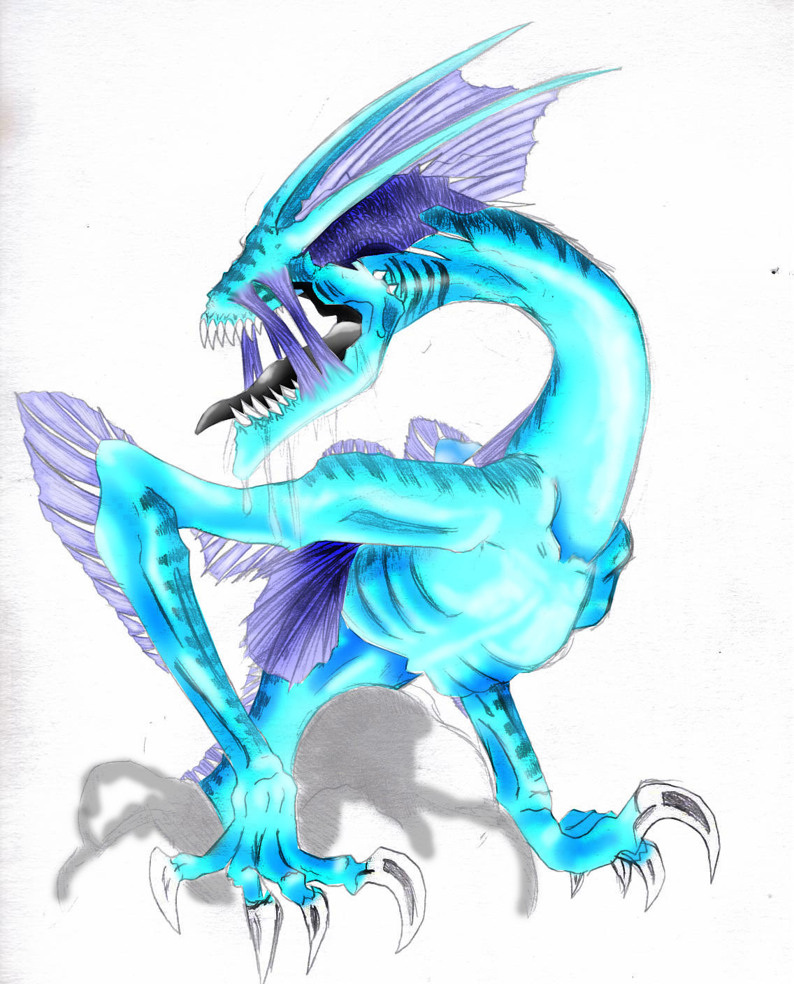 ice blue dragon