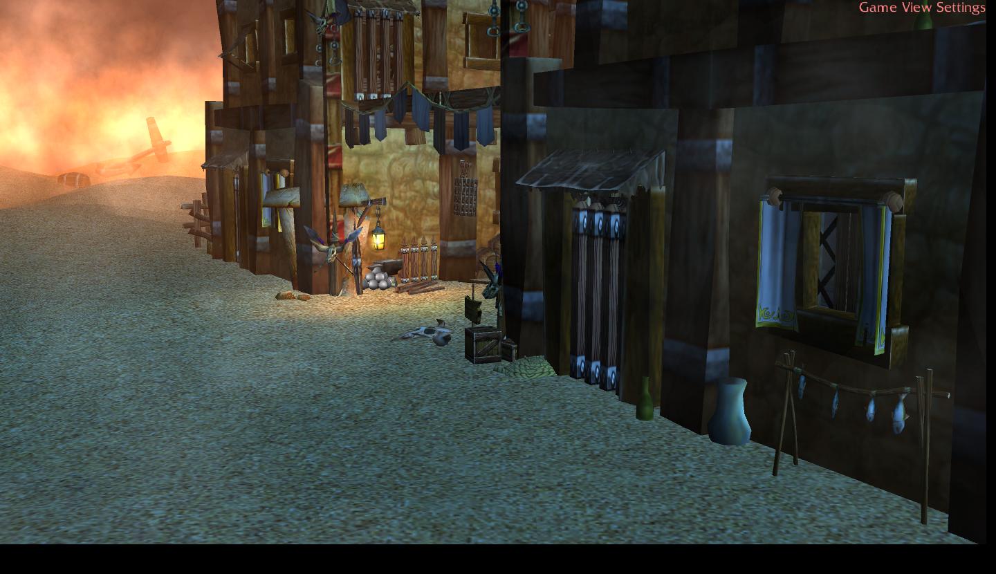 Ikana Village WIP - Zelda Vibe Intended