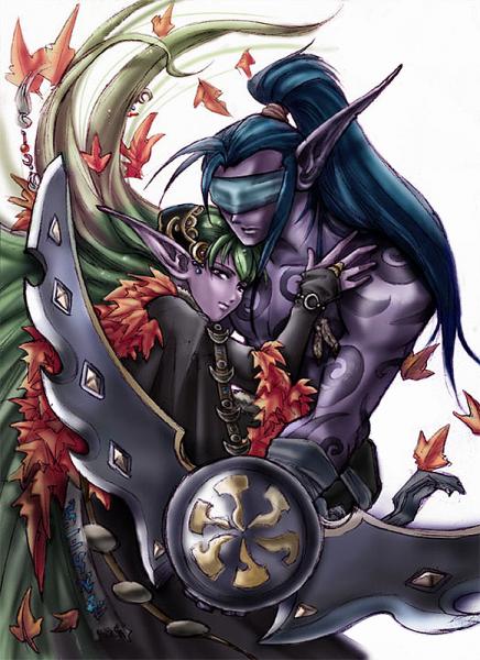 Illidan and Maiev