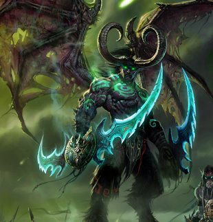 Illidan Stormrage warglaive