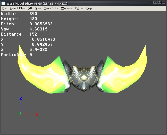 Illidan's Warglaives direct conversion with pathing changes.