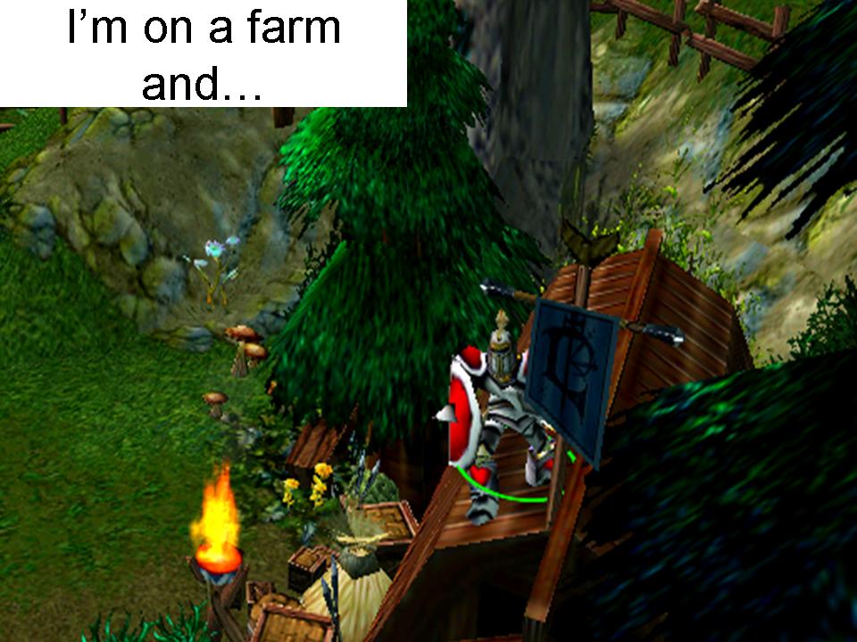 I'm on a farm and, its going slow and....