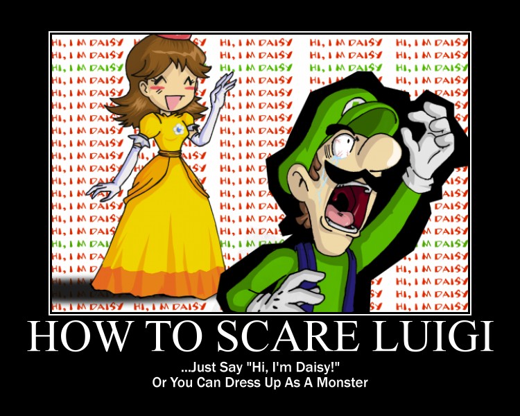 I'm really into the LuigiXDaisy couple so this pic made me laugh