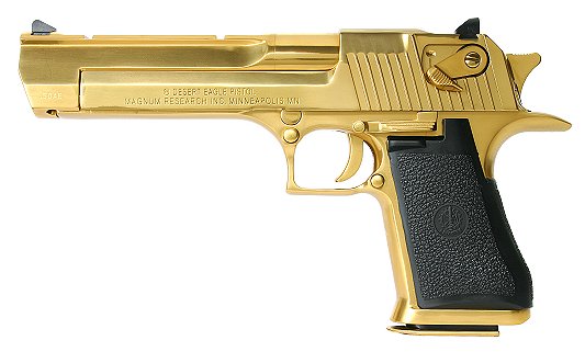 IMI Desert Eagle Mark XIX Titanium Gold finish