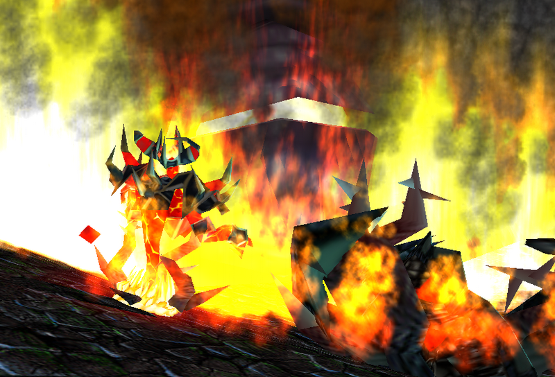 "Impatience"

Cyäegha angered by actions of Deathwing and Ragnaros decided to remind them who is boss. 

Cyäegha: So...you decided to make invasio