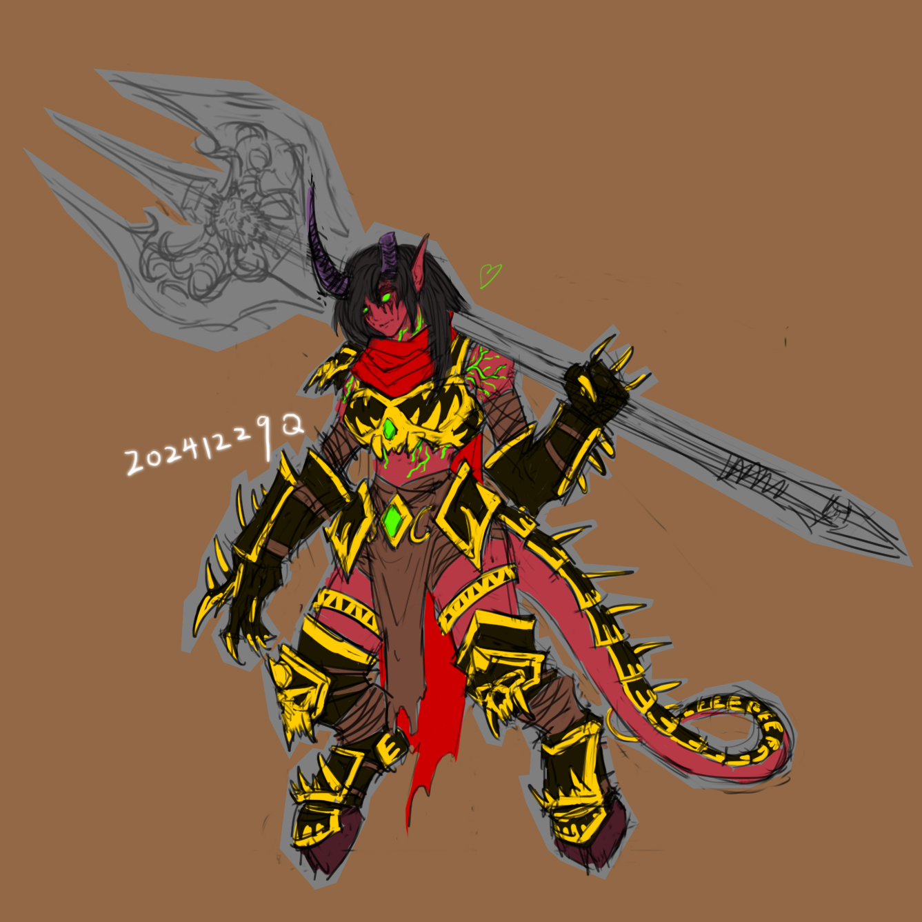 impression：Demoness Barbarian