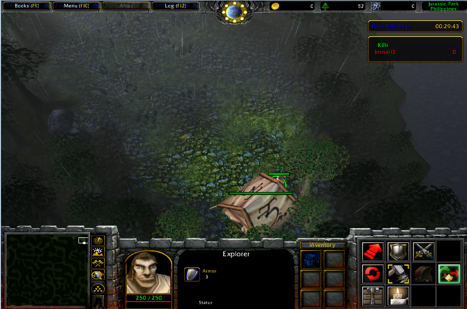 In-game screenshots of Jurassic Park Philippines v3.00b