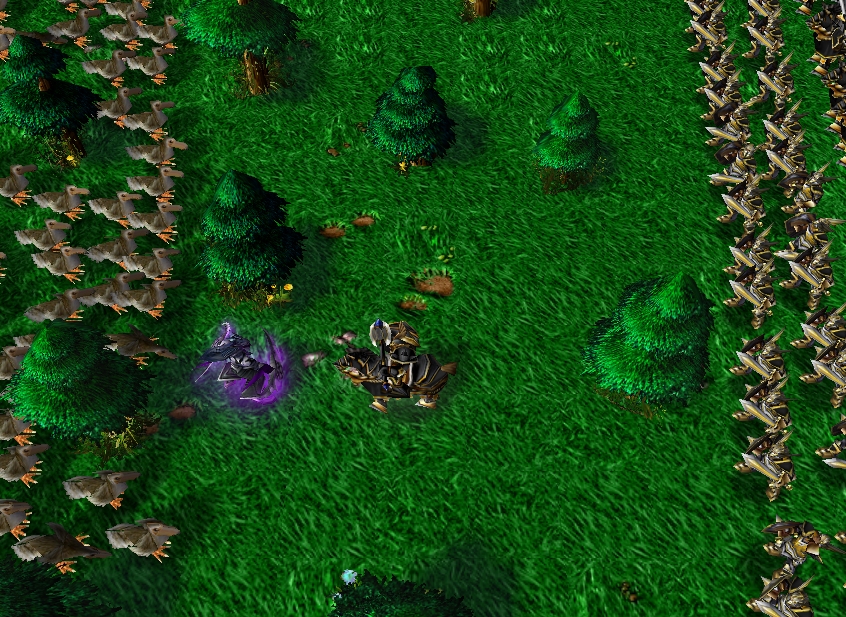 In the last second, the grouse rise from the earth and confront Emperor Trolman! The grouses aid will be a large boost in the war, considering their v