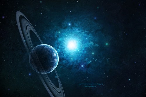 Into The Blue Space