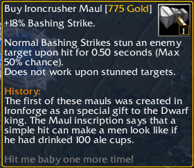 Ironcrusher Maul