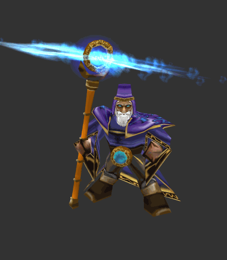 Ironforge Mage Spell Animation