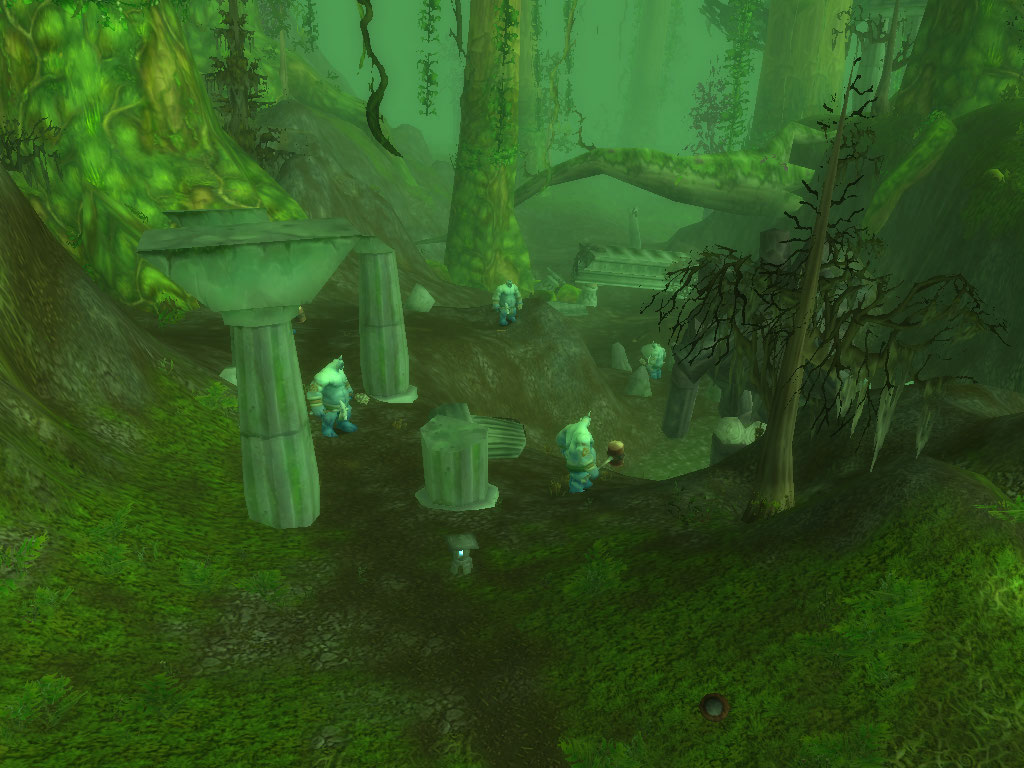 It might be that Feralas is beautiful but the ogres in it are not