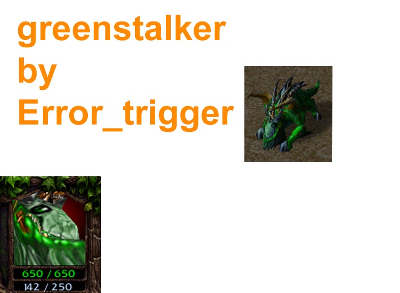 it's a greenstalker.