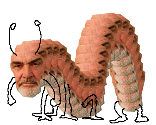 It's a very hungry Sean Connery