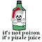 It's not poison.
It's a bottle full of cheer. XD
This one's for you Koicheen.