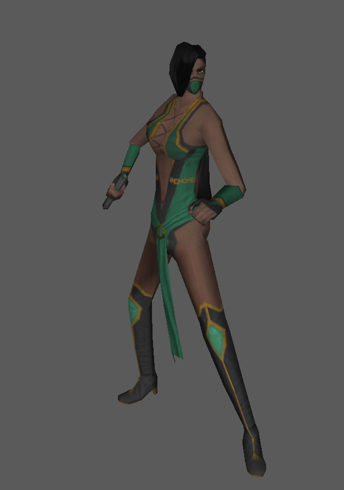 Jade requested by my mate Andrew, animations are based on the Skills of his Project.
Used for him a Base Mesh I made out of NeilCatorce models with t