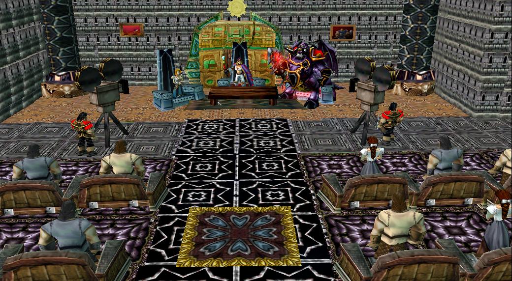 jaina in the morning talk show!
(Talk show intro music)
Announcer: "Welcome back to...Jaina in the morning!" 
(crowd applauds)
Jaina: "We're here