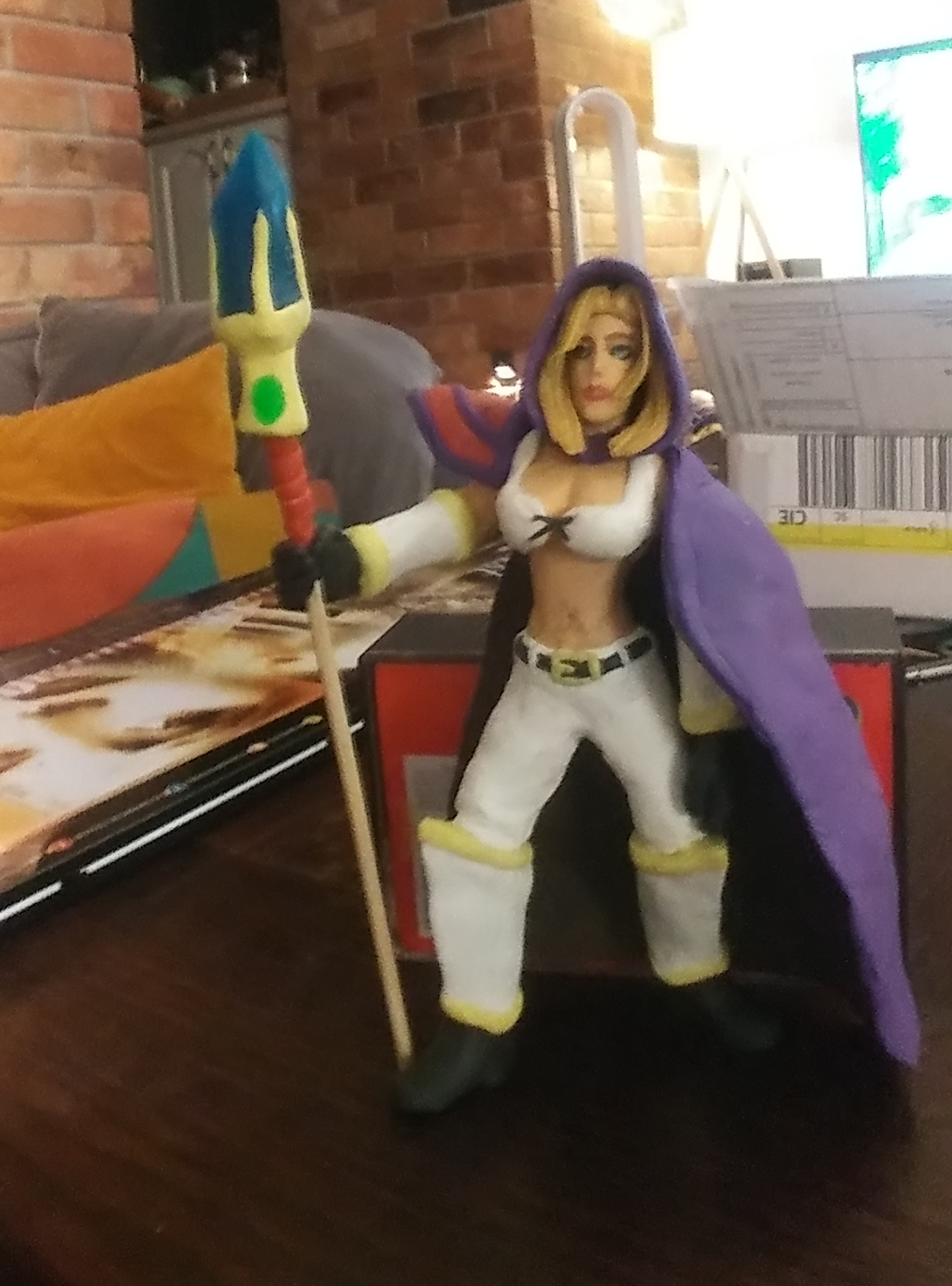 Jaina Plasticine/Clay Figure 2