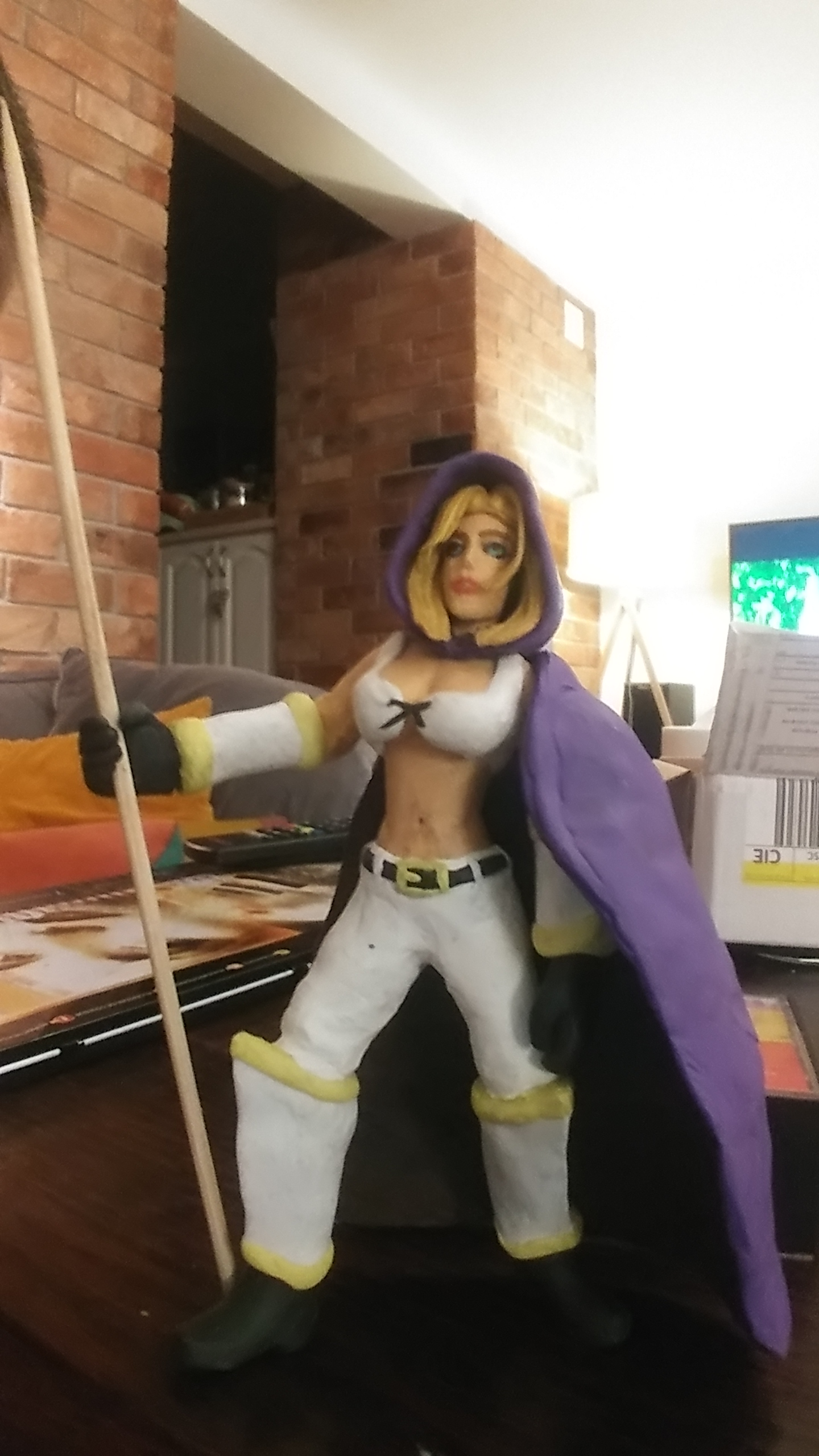 Jaina Plasticine/Clay Figurine