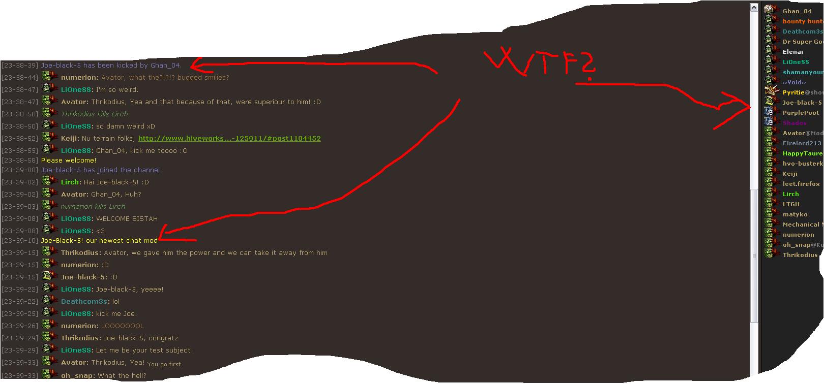 Joe a Chat mod ^^