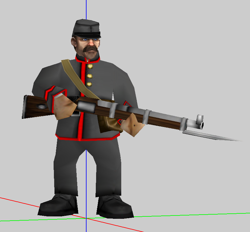Johnny and his gun