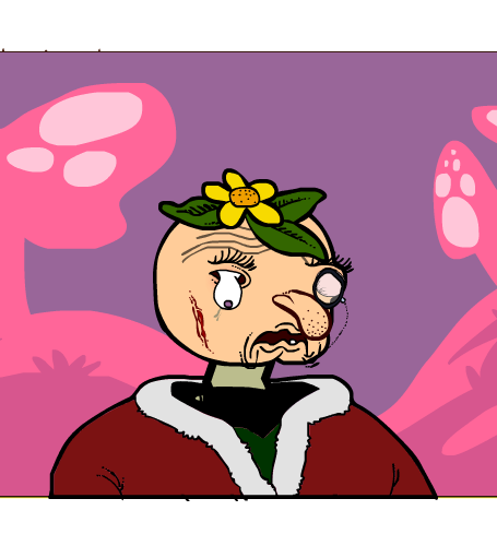 Just a Santa I made at SomethingAwful. Nothing radical.