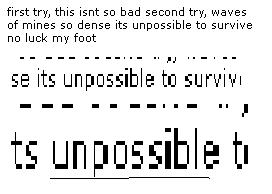 Just unpossible man.