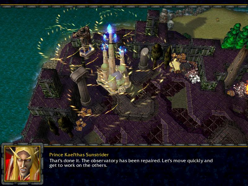 Kael'thas' full name featured in the Observatory cinematic as it is in the others.