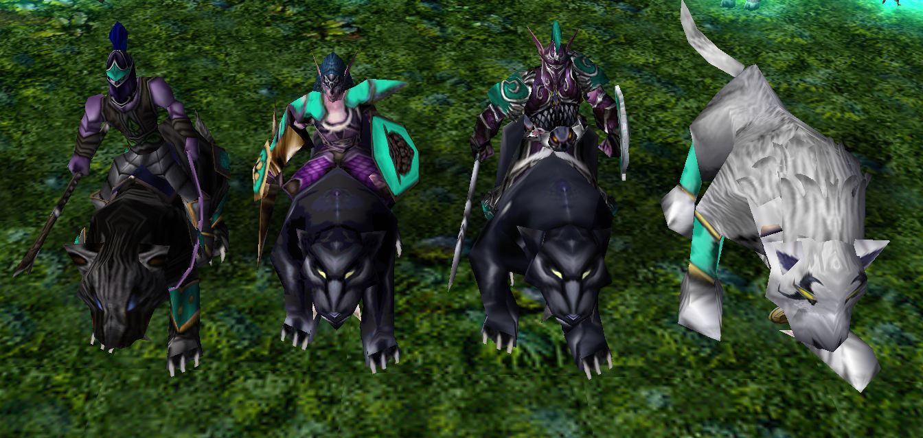 Kaldorei Cavalry Units