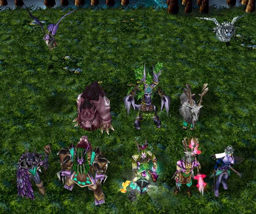 Kaldorei Druid Units