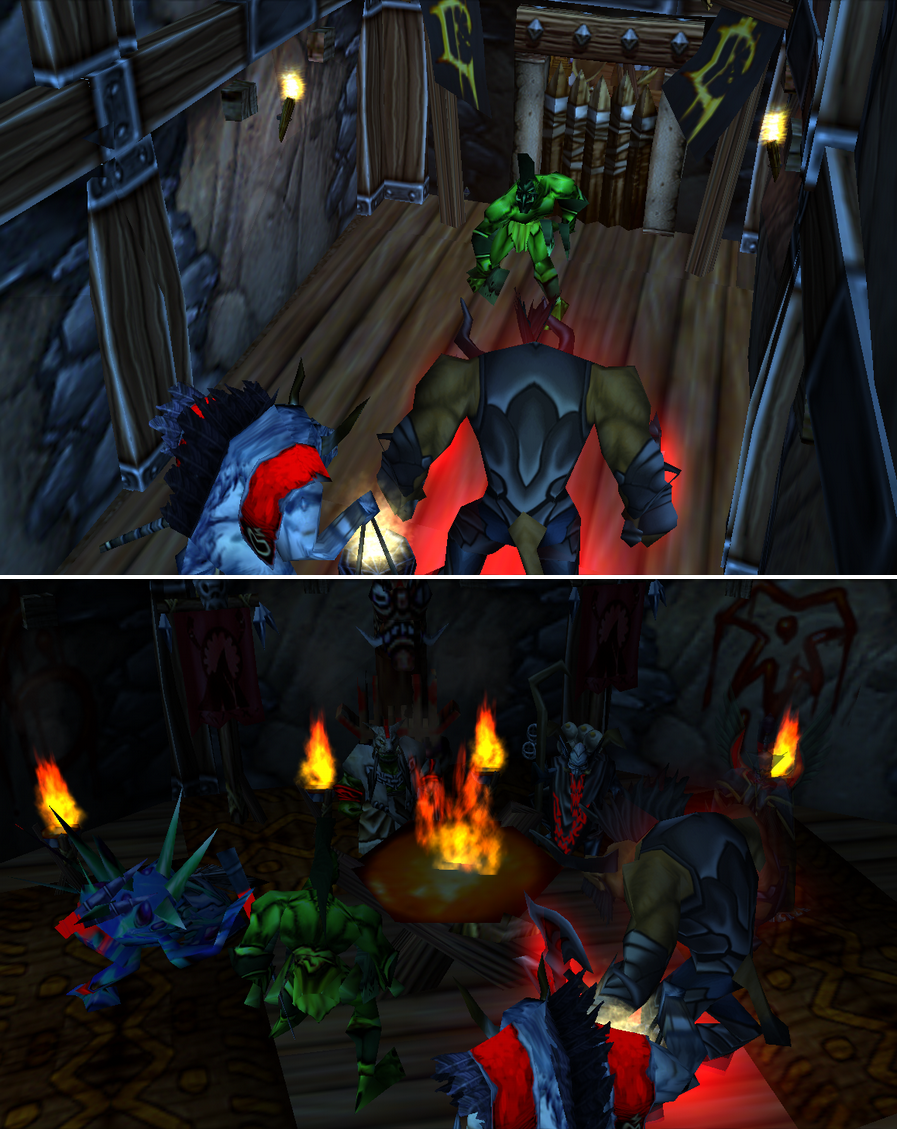 "Kalimdor Resistance" 

Unnamed troll lead Veljko and Bovan through halls until they were out of sight from guards. 

Troll: Now before we go furt