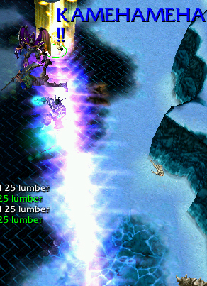 KAMEHAMEHA!!!Though bad projectile...